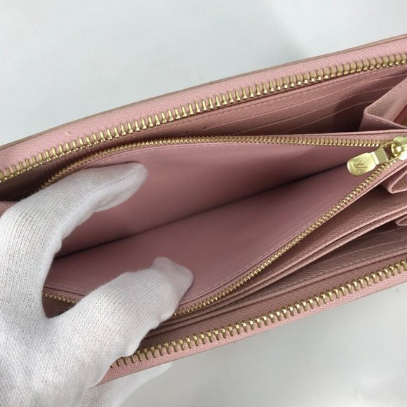 LOUIS VUITTON Damier Azur Zippy Wallet Long wallet Zip Around Long Wallet - Picture 9 of 11